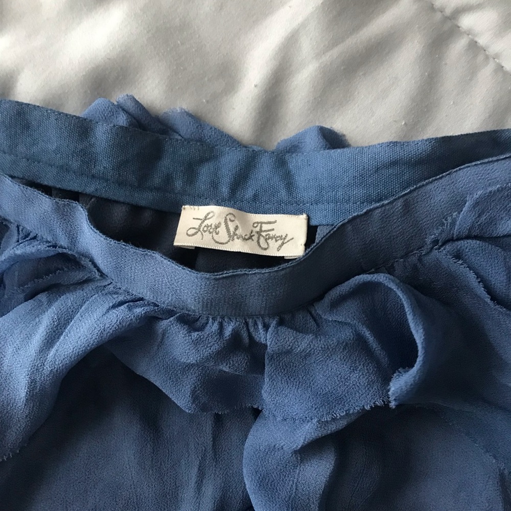 Blue Detailed LSF Skirt - Picture 3 of 4